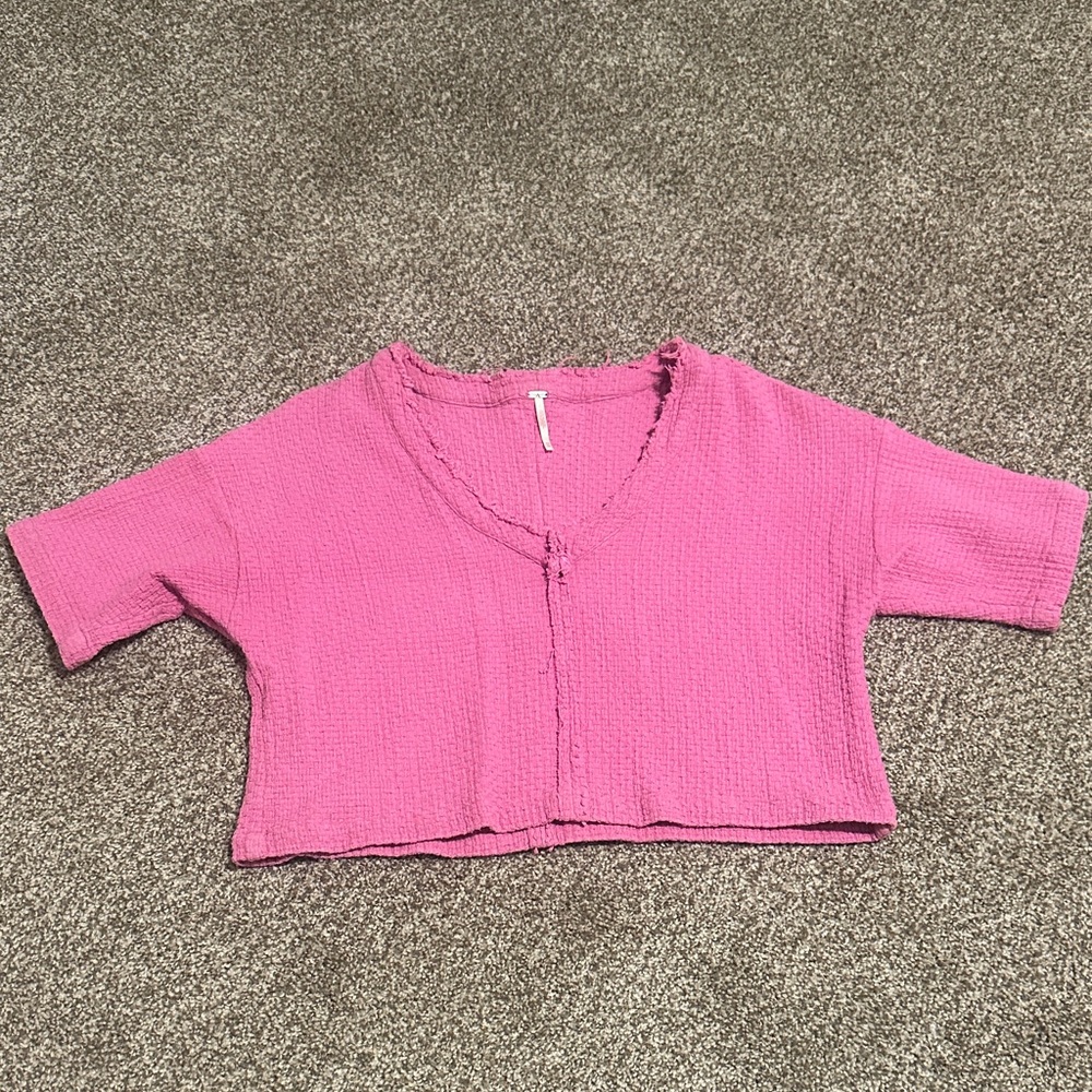 Free People V Neck Top